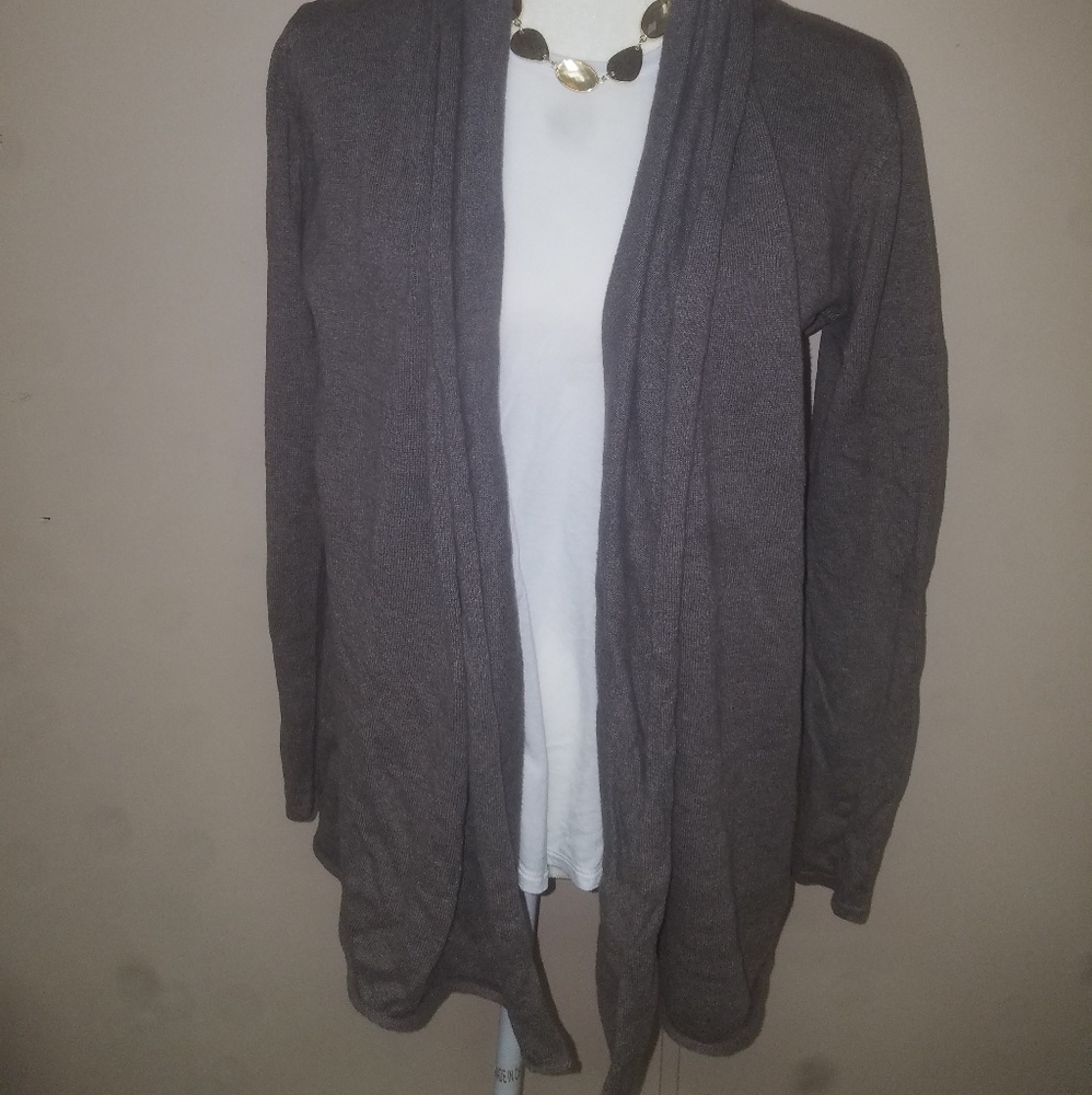Old navy long cardigan type sweater.